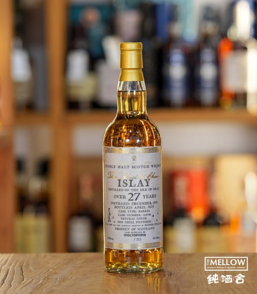 Isle of Islay 1991 27年 - The Absolute Choice Rudder LTD x Maltopedia 桶號#133159B (Laphroaig)