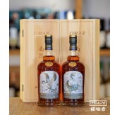 OMAR x WhiskyTaste 靈獸系列 Virgin Oak 4年 & 雪莉桶 6年 - 金鴨鬥龍鰻