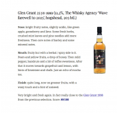 The Whisky Agency Glen Grant 1999 26年 Wave Farewell to 2025