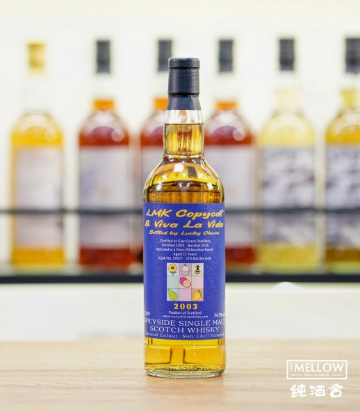 LMK Coycat & Viva La Vida Glen Grant 2003 22年 - bottled by Lucky Choice