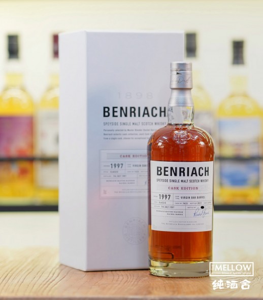 Benriach 1997 24年 Virgin Oak Barrel#7423 Batch18