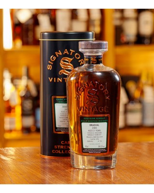 Signatory Vintage Braeval 2000 21年 桶號#6392