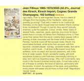 Jean Fillioux Lot 65-70 陳年干邑 Grande Champagne - Kirsch 限定